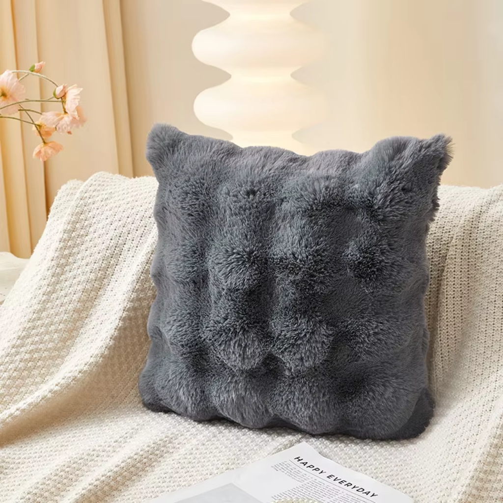 Bubble Plush Pillowcase