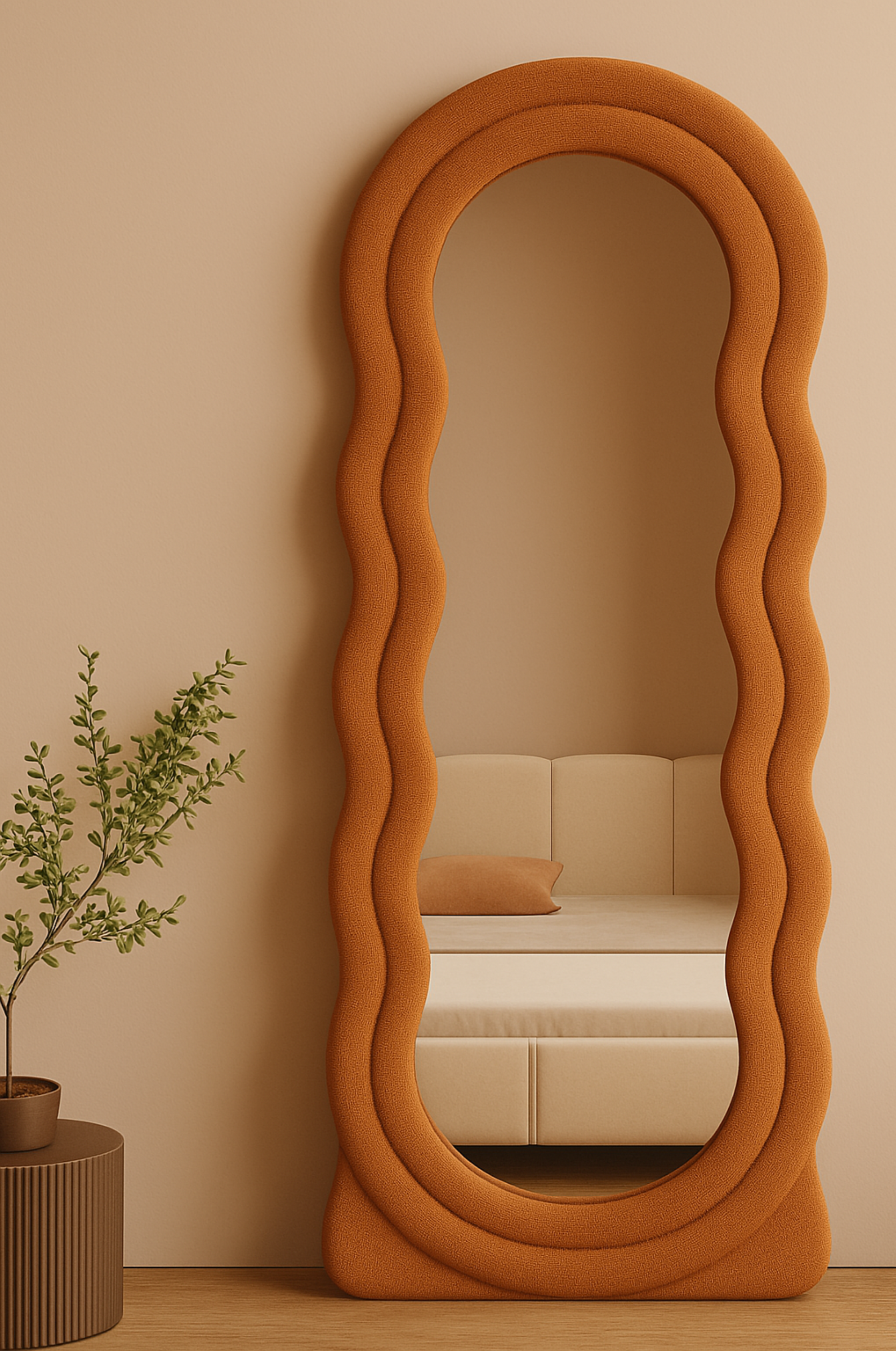 Velvet Luxe Full-Length Mirror