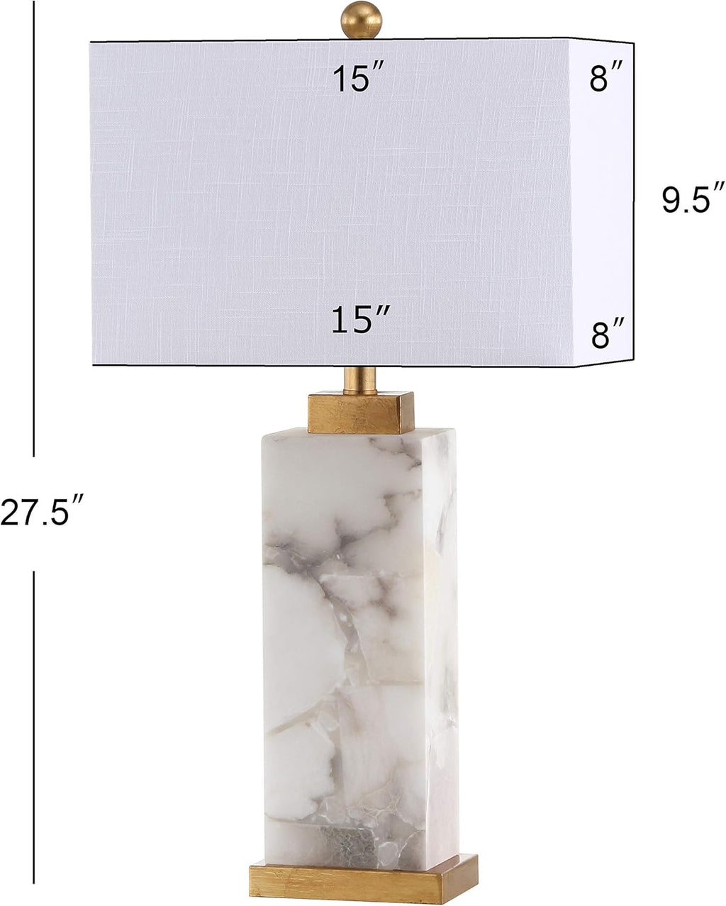 Linea Marble Lamp