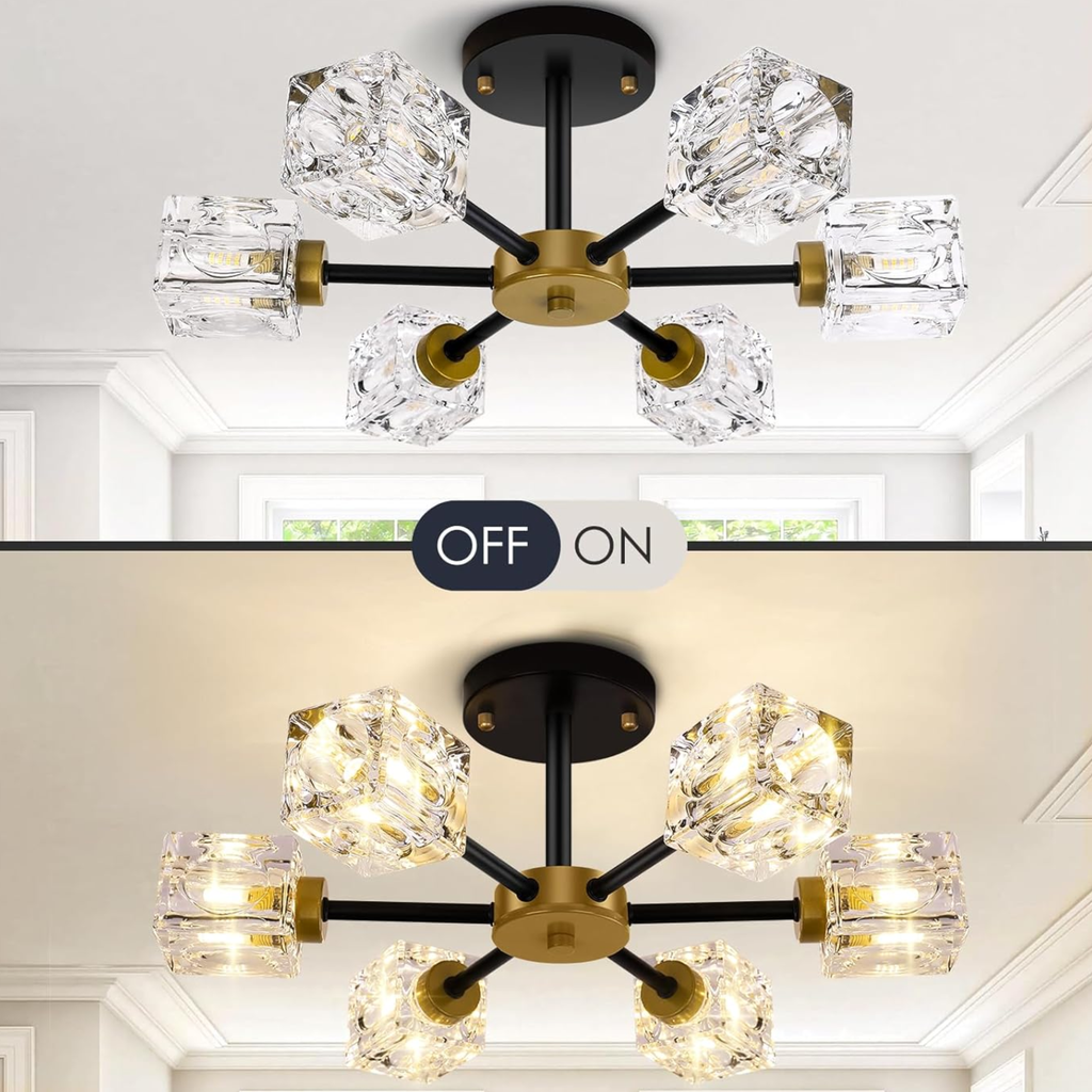 The Crystal Cube Luxe Light