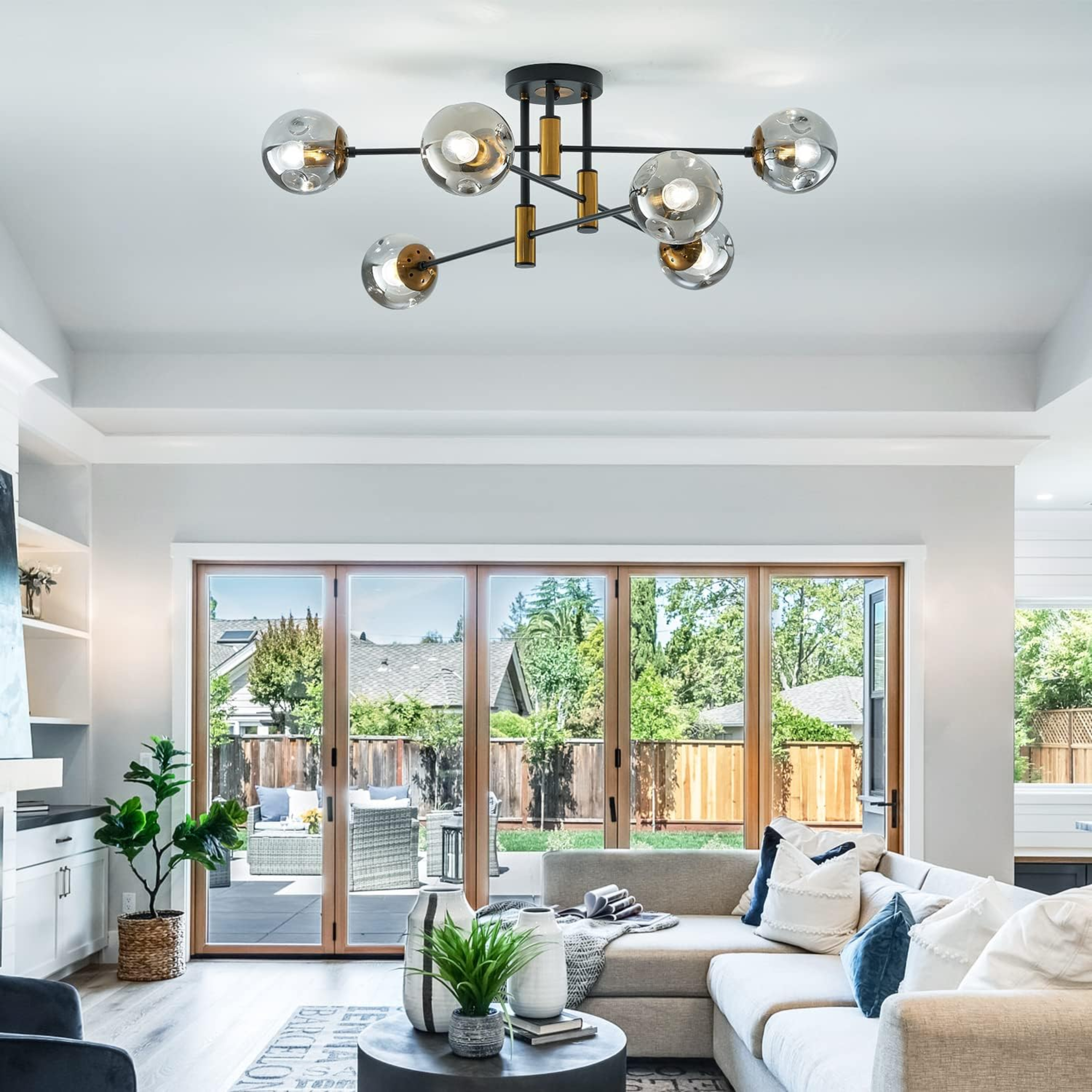 The Forge Sphere Chandelier