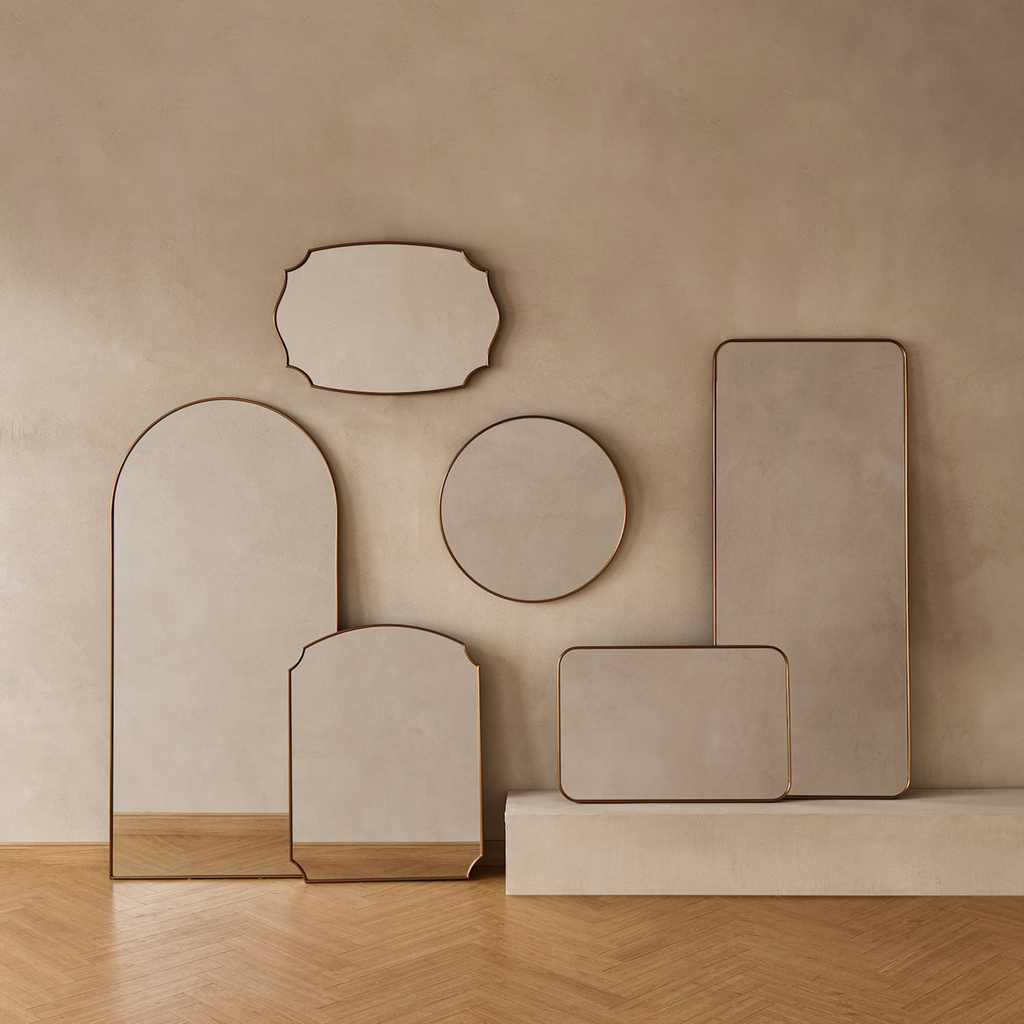 The Nouveau Crest Mirror